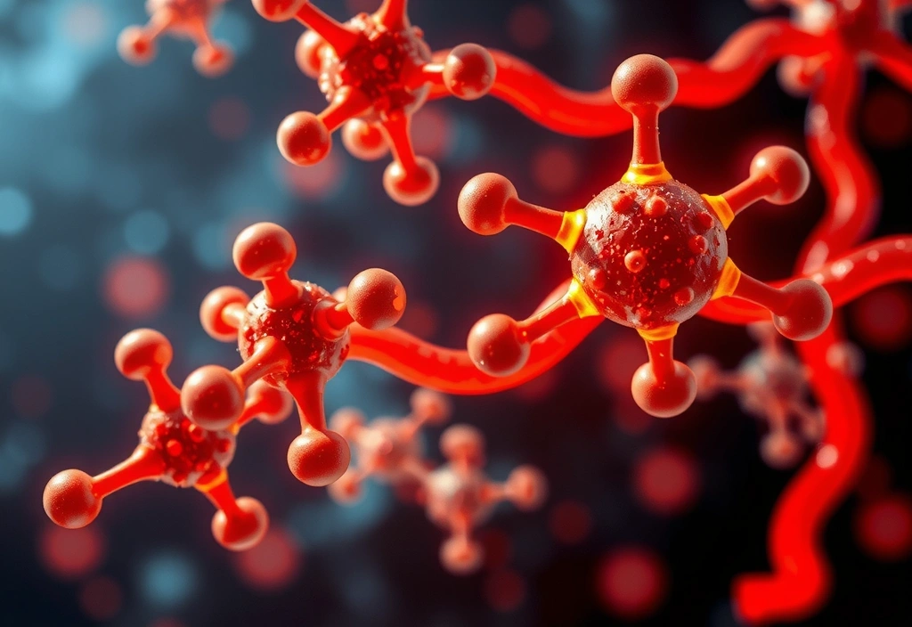 Imagine reprezentând cromul și procesele metabolice